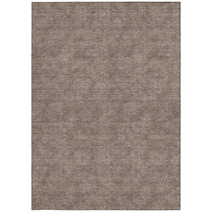 Homeroots 3' Beige And Ivory Geometric Washable Area Rug - Perfect For Indoor And Outdoor Comfort & Style 3' X 5' Polyester 602347