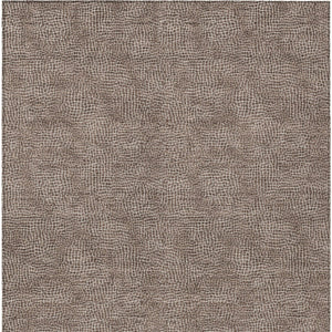 Homeroots 3' Beige And Ivory Geometric Washable Area Rug - Perfect For Indoor And Outdoor Comfort & Style 8' X 10' Polyester 602350