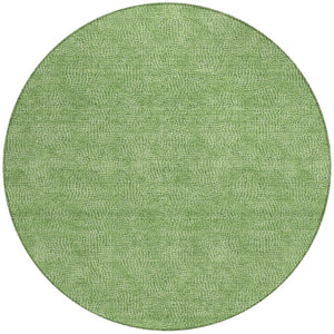 Homeroots 3' Beige And Ivory Geometric Washable Area Rug - Perfect For Indoor And Outdoor Comfort & Style 8' Round Polyester 602367