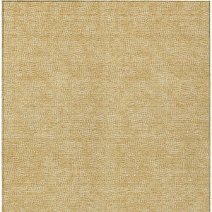 Homeroots 3' Beige And Ivory Geometric Washable Area Rug - Perfect For Indoor And Outdoor Comfort & Style 9' X 12' Polyester 602375