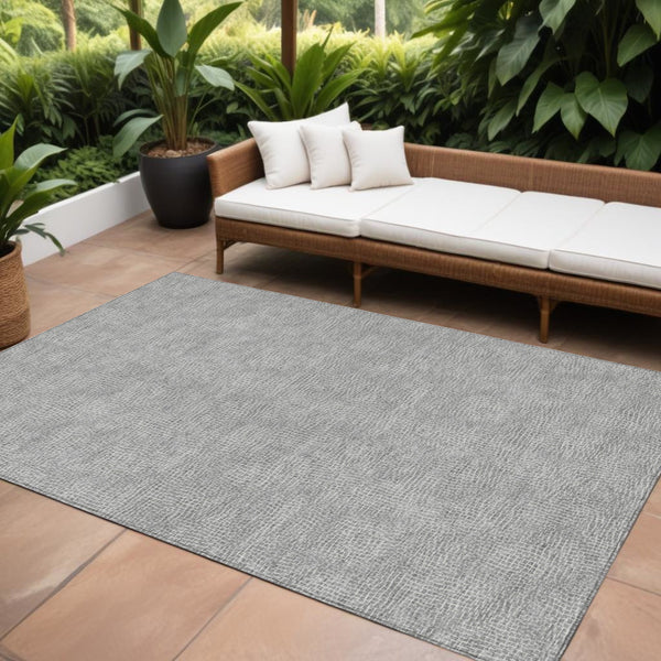 Homeroots 3' Beige And Ivory Geometric Washable Area Rug - Perfect For Indoor And Outdoor Comfort & Style 10' X 14' Polyester 602382