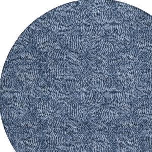 Homeroots 3' Beige And Ivory Geometric Washable Area Rug - Perfect For Indoor And Outdoor Comfort & Style 8' Round Polyester 602385