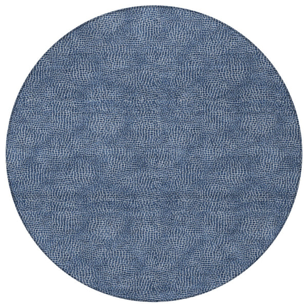Homeroots 3' Beige And Ivory Geometric Washable Area Rug - Perfect For Indoor And Outdoor Comfort & Style 8' Round Polyester 602385