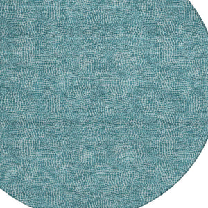 Homeroots 3' Beige And Ivory Geometric Washable Area Rug - Perfect For Indoor And Outdoor Comfort & Style 8' Round Polyester 602397
