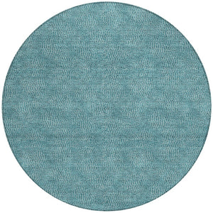 Homeroots 3' Beige And Ivory Geometric Washable Area Rug - Perfect For Indoor And Outdoor Comfort & Style 8' Round Polyester 602397