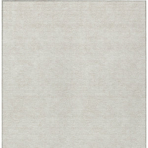 Homeroots 3' Artichoke Green Geometric Washable Area Rug For Indoor And Outdoor Spaces - Durable Style! 3' X 5' Polyester 602413