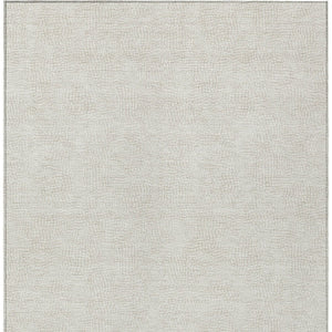 Homeroots 3' Artichoke Green Geometric Washable Area Rug For Indoor And Outdoor Spaces - Durable Style! 5' X 8' Polyester 602414