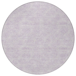 Homeroots 3' Artichoke Green Geometric Washable Area Rug For Indoor And Outdoor Spaces - Durable Style! 8' Round Polyester 602421