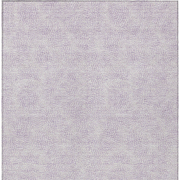 Homeroots 3' Artichoke Green Geometric Washable Area Rug For Indoor And Outdoor Spaces - Durable Style! 8' X 10' Polyester 602422