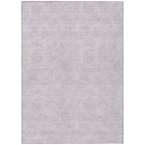 HomeRoots 5' Modern Lavender and Purple Geometric Area Rug for Indoor and Outdoor Use - Washable, Durable Style 10' X 14' 602424