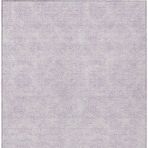 HomeRoots 5' Modern Lavender and Purple Geometric Area Rug for Indoor and Outdoor Use - Washable, Durable Style 10' X 14' 602424