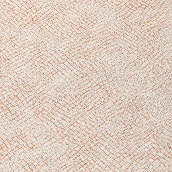 Homeroots 3' Artichoke Green Geometric Washable Area Rug For Indoor And Outdoor Spaces - Durable Style! 8' Round Polyester 602433