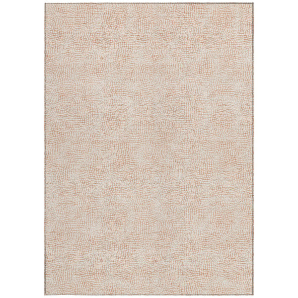 Homeroots 3' Artichoke Green Geometric Washable Area Rug For Indoor And Outdoor Spaces - Durable Style! 9' X 12' Polyester 602435