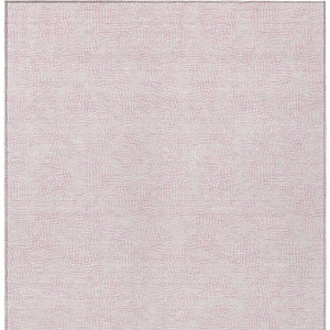 Homeroots 3' Artichoke Green Geometric Washable Area Rug For Indoor And Outdoor Spaces - Durable Style! 5' X 8' Polyester 602438