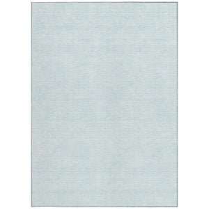 Homeroots 3' Artichoke Green Geometric Washable Area Rug For Indoor And Outdoor Spaces - Durable Style! 9' X 12' Polyester 602447