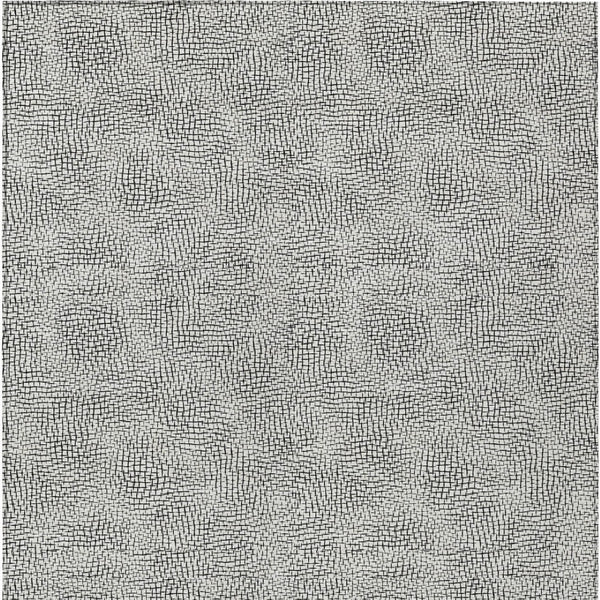 Homeroots 3' Artichoke Green Geometric Washable Area Rug For Indoor And Outdoor Spaces - Durable Style! 8' X 10' Polyester 602458