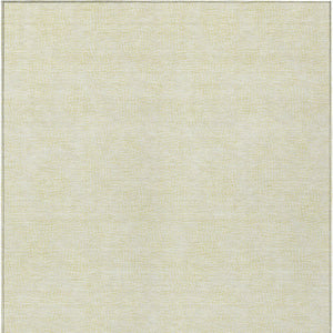 Homeroots 3' Artichoke Green Geometric Washable Area Rug For Indoor And Outdoor Spaces - Durable Style! 10' X 14' Polyester 602466