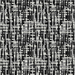 Homeroots 3' Stylish Black, Gray, And Ivory Abstract Washable Area Rug For Indoor And Outdoor Spaces 5' X 8' Polyester 602468