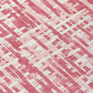 Homeroots 3' Stylish Black, Gray, And Ivory Abstract Washable Area Rug For Indoor And Outdoor Spaces 8' Round Polyester 602475