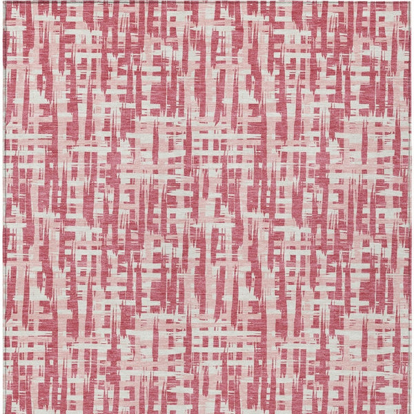 Homeroots 3' Stylish Black, Gray, And Ivory Abstract Washable Area Rug For Indoor And Outdoor Spaces 9' X 12' Polyester 602477