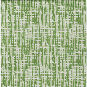 Homeroots 3' Stylish Black, Gray, And Ivory Abstract Washable Area Rug For Indoor And Outdoor Spaces 8' X 10' Polyester 602494