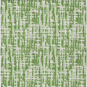 Homeroots 3' Stylish Black, Gray, And Ivory Abstract Washable Area Rug For Indoor And Outdoor Spaces 10' X 14' Polyester 602496