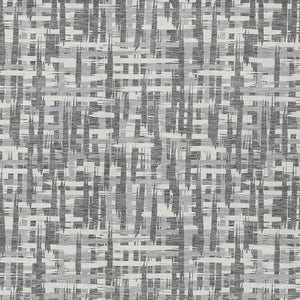 Homeroots 3' Stylish Black, Gray, And Ivory Abstract Washable Area Rug For Indoor And Outdoor Spaces 3' X 5' Polyester 602503