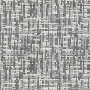 Homeroots 3' Stylish Black, Gray, And Ivory Abstract Washable Area Rug For Indoor And Outdoor Spaces 5' X 8' Polyester 602504