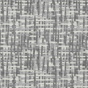 Homeroots 3' Stylish Black, Gray, And Ivory Abstract Washable Area Rug For Indoor And Outdoor Spaces 8' X 10' Polyester 602506