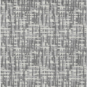 Homeroots 3' Stylish Black, Gray, And Ivory Abstract Washable Area Rug For Indoor And Outdoor Spaces 10' X 14' Polyester 602508