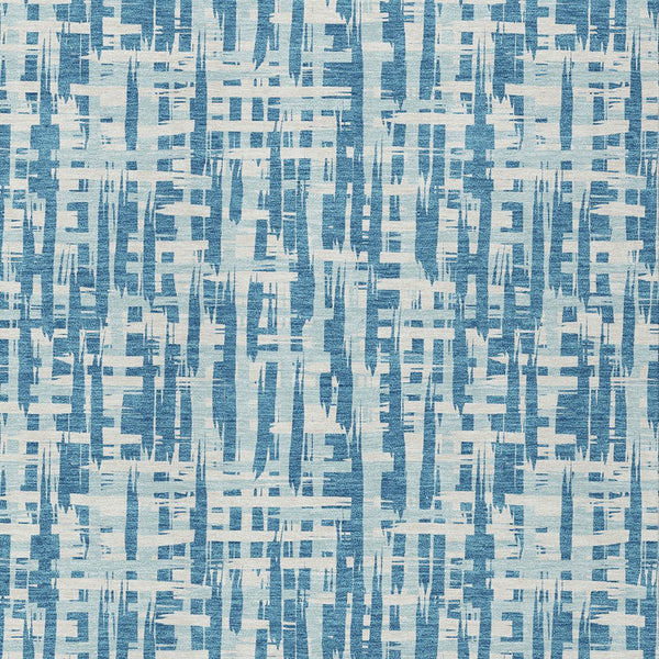 Homeroots 3' Stylish Black, Gray, And Ivory Abstract Washable Area Rug For Indoor And Outdoor Spaces 9' X 12' Polyester 602531