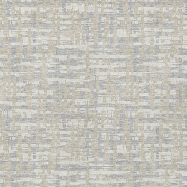 Homeroots 3' Beige And Gray Abstract Washable Indoor-outdoor Area Rug For Stylish Spaces And Durability 9' X 12' Polyester 602543