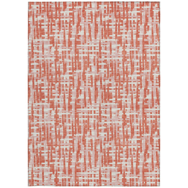Homeroots 3' Beige And Gray Abstract Washable Indoor-outdoor Area Rug For Stylish Spaces And Durability 9' X 12' Polyester 602561