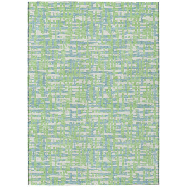 Homeroots 3' Beige And Gray Abstract Washable Indoor-outdoor Area Rug For Stylish Spaces And Durability 3' X 5' Polyester 602569