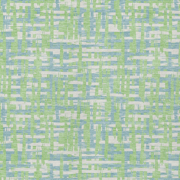 Homeroots 3' Beige And Gray Abstract Washable Indoor-outdoor Area Rug For Stylish Spaces And Durability 5' X 8' Polyester 602570