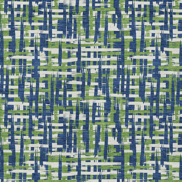 Homeroots 3' Beige And Gray Abstract Washable Indoor-outdoor Area Rug For Stylish Spaces And Durability 9' X 12' Polyester 602579