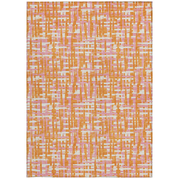 Homeroots 3' Beige And Gray Abstract Washable Indoor-outdoor Area Rug For Stylish Spaces And Durability 3' X 5' Polyester 602581