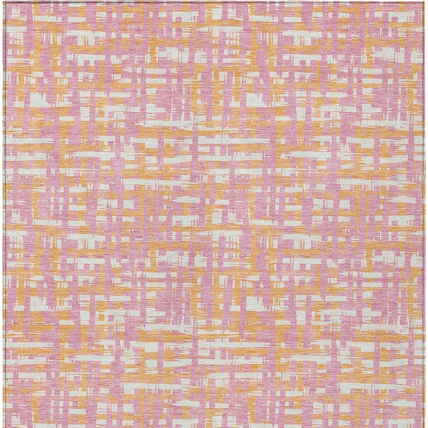 Homeroots 3' Beige And Gray Abstract Washable Indoor-outdoor Area Rug For Stylish Spaces And Durability 9' X 12' Polyester 602591