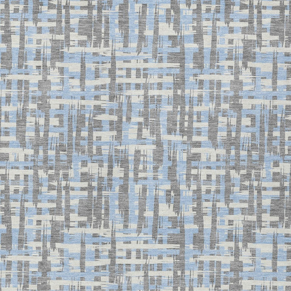 Homeroots 3' Beige And Gray Abstract Washable Indoor-outdoor Area Rug For Stylish Spaces And Durability 5' X 8' Polyester 602594