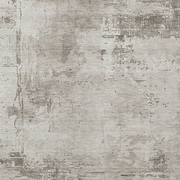 Homeroots 3' Beige And Gray Abstract Washable Indoor Outdoor Area Rug For Versatile Home Decor Solutions 5' X 8' Polyester 602684