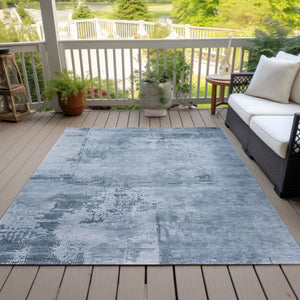 Homeroots 3' Beige And Gray Abstract Washable Indoor Outdoor Area Rug For Versatile Home Decor Solutions 3' X 5' Polyester 602695