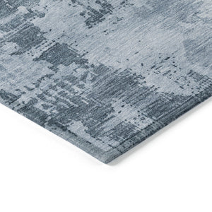 Homeroots 3' Beige And Gray Abstract Washable Indoor Outdoor Area Rug For Versatile Home Decor Solutions 5' X 8' Polyester 602696