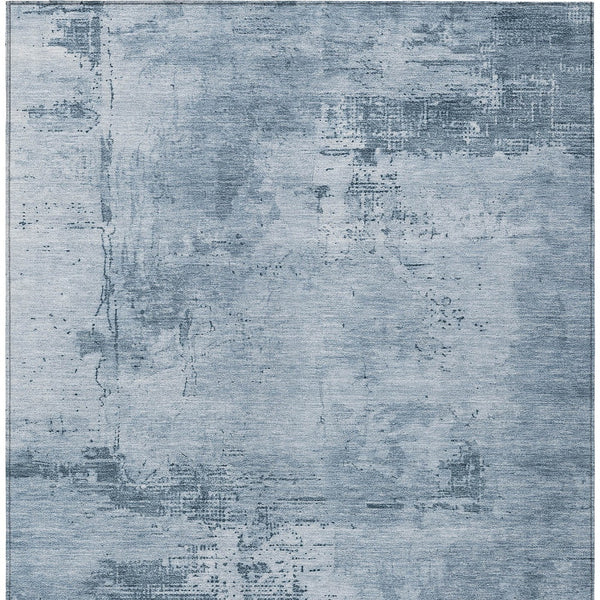 Homeroots 3' Beige And Gray Abstract Washable Indoor Outdoor Area Rug For Versatile Home Decor Solutions 10' X 14' Polyester 602700