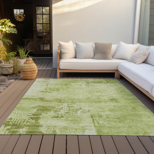 Homeroots 3' Beige And Gray Abstract Washable Indoor Outdoor Area Rug For Versatile Home Decor Solutions 3' X 5' Polyester 602713