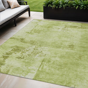 Homeroots 3' Beige And Gray Abstract Washable Indoor Outdoor Area Rug For Versatile Home Decor Solutions 5' X 8' Polyester 602714