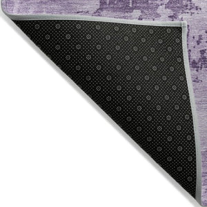 Homeroots 3' Beige And Gray Abstract Washable Indoor Outdoor Area Rug For Versatile Home Decor Solutions 5' X 8' Polyester 602720