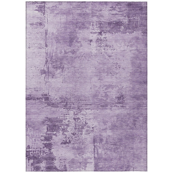 HomeRoots 9' X 12' Lavender & Purple Abstract Area Rug - Stylish, Washable, Durable for Indoor & Outdoor Use! 602723