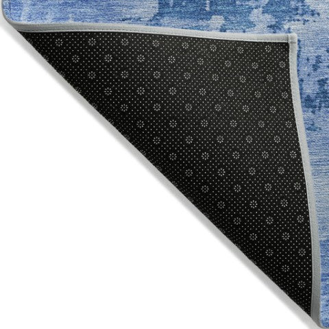 Homeroots 3' Beige And Gray Abstract Washable Indoor Outdoor Area Rug For Versatile Home Decor Solutions 9' X 12' Polyester 602729