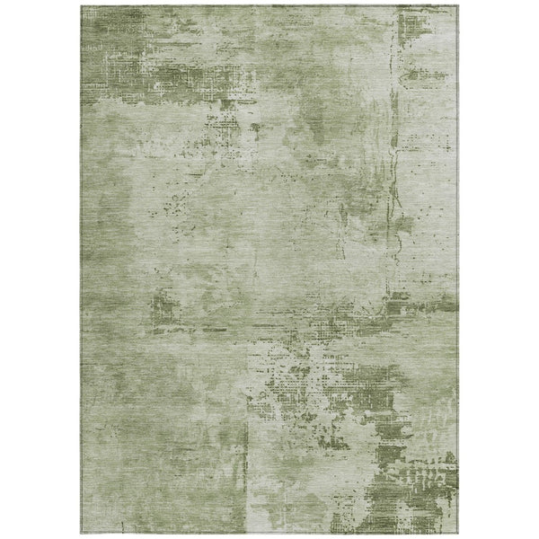 Homeroots 3' Beige And Gray Abstract Washable Indoor Outdoor Area Rug For Versatile Home Decor Solutions 8' X 10' Polyester 602734