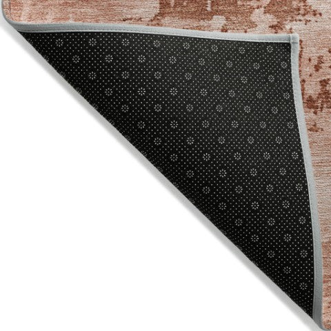 Homeroots 3' Beige And Gray Abstract Washable Indoor Outdoor Area Rug For Versatile Home Decor Solutions 8' X 10' Polyester 602740